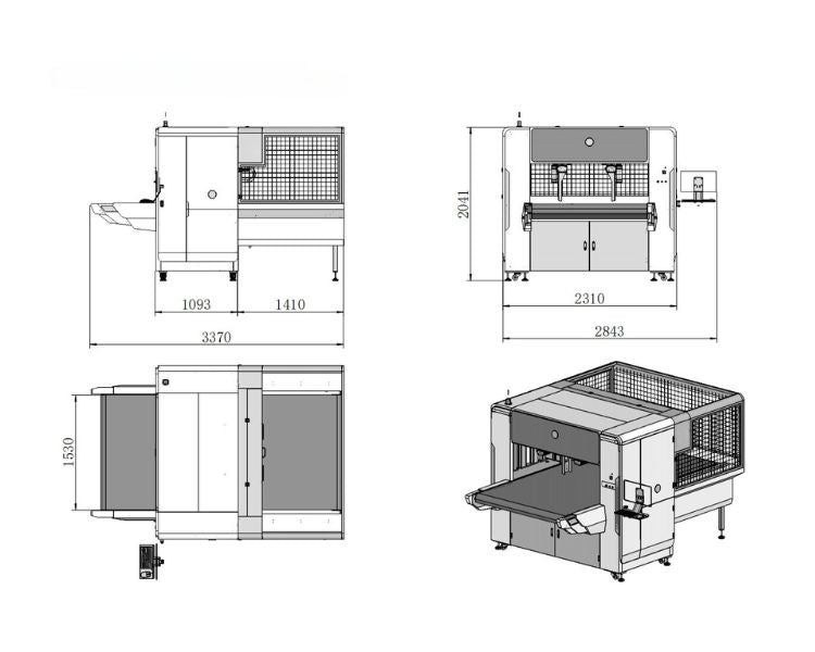 Conveyor Digital Dual Knife Cutting Machine