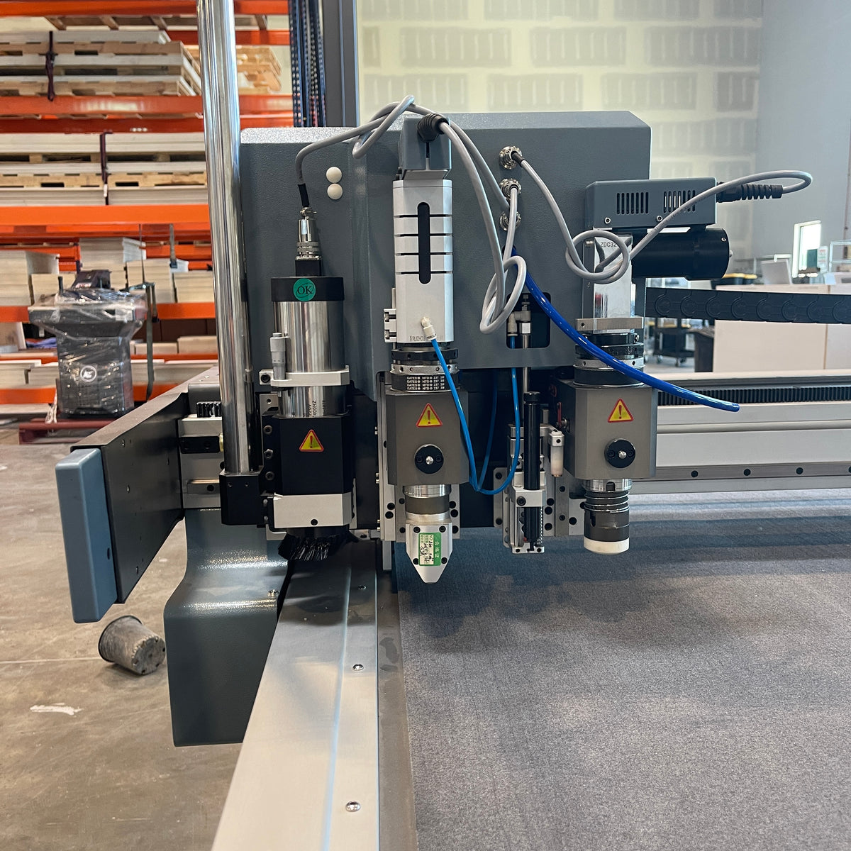 50% OFF Used Research Machine: RUIZHOU Oscillating Knife Cutting Table ...