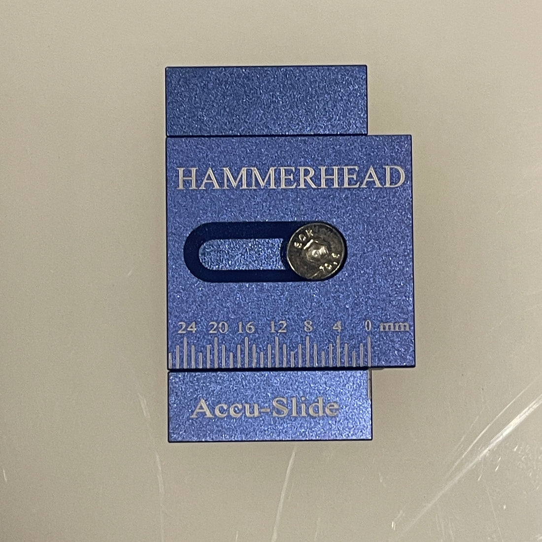 Hammerhead Accu-Slide Aluminum Adjustable Registration Clamp | 12mm Adjustment Range | Up to 5mm Material Thickness