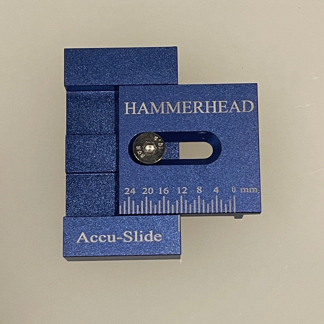 Hammerhead Accu-Slide Aluminum Adjustable Registration Clamp | 12mm Adjustment Range | Up to 5mm Material Thickness