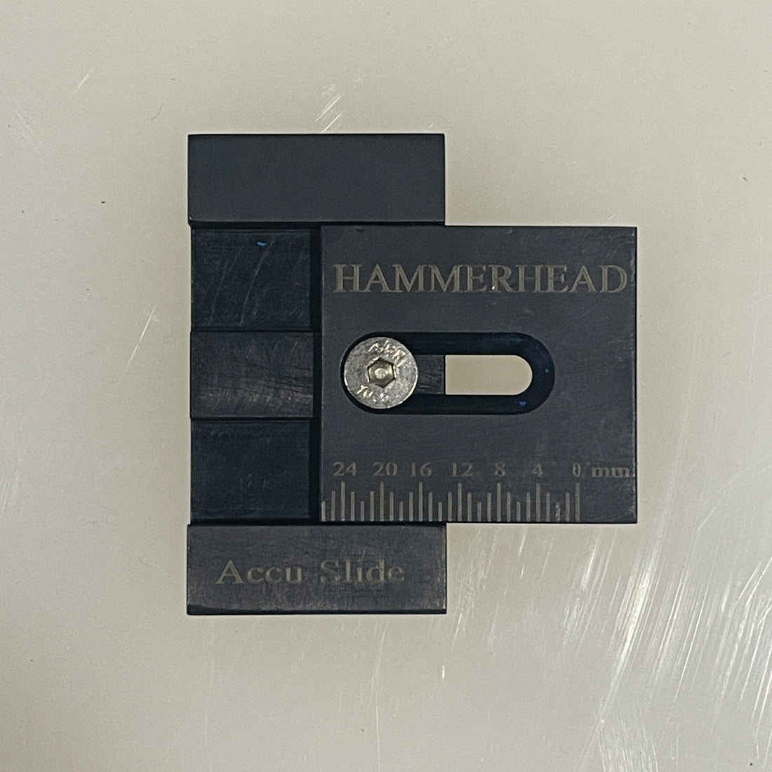 Hammerhead Accu-Slide Steel Adjustable Registration Clamp | 12mm Adjustment Range | Up to 5mm Material Thickness